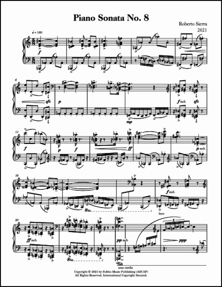 Piano Sonata No. 8