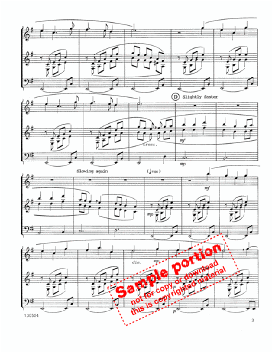 Immortal, Invisible Immortal, Invisible Woodwind Quintet scores gallery preview page 3