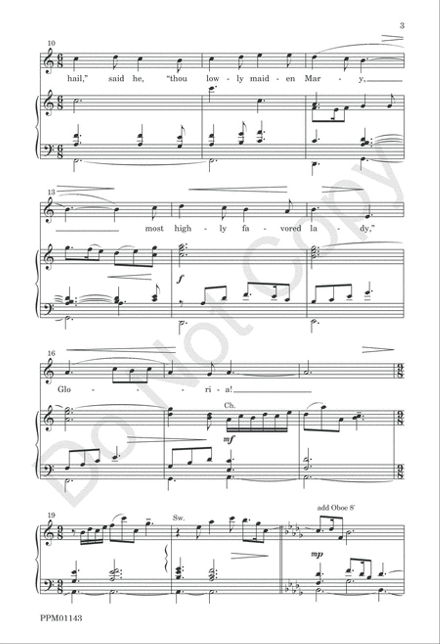 Gabriel's Message 4-Part scores gallery preview page 4