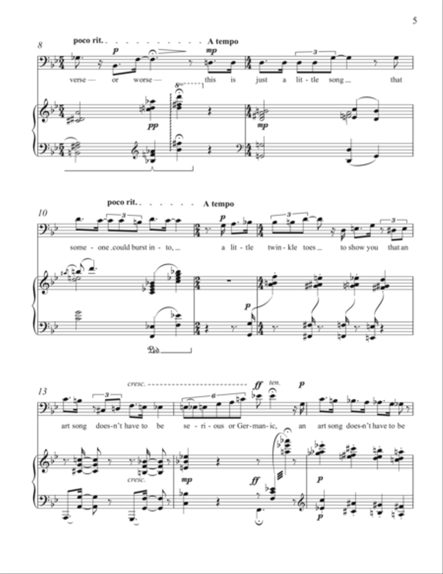 Not that kind of song Not that kind of song High Voice scores gallery preview page 2