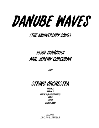 Book cover for Danube Waves Waltz for String Orchestra