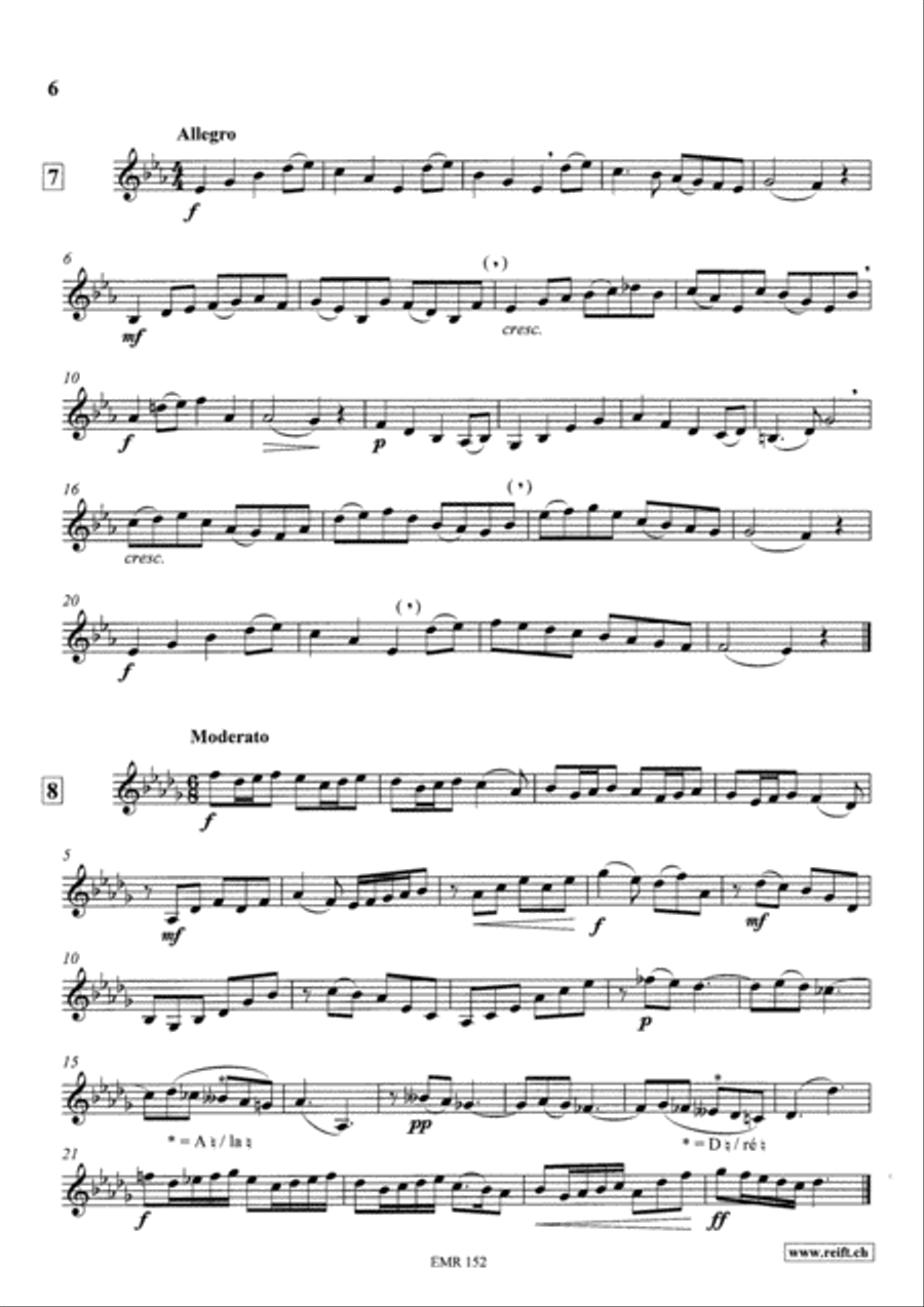 Technical & Melodic Studies Vol. 4 Trumpet scores gallery preview page 6