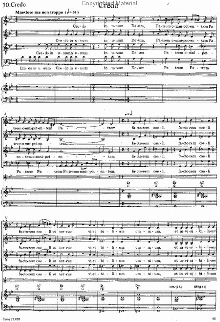 Missa in Jazz 4-Part scores gallery preview page 4
