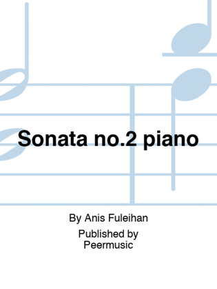 Sonata no.2 piano