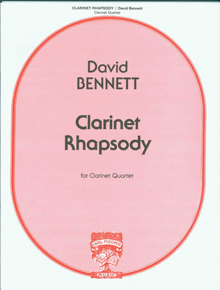 Book cover for Clarinet Rhapsody