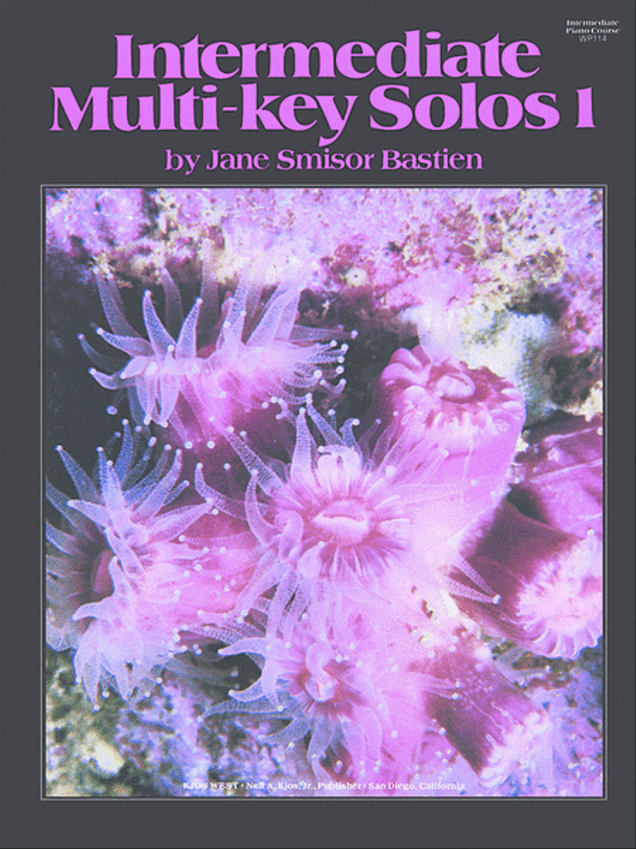 Intermediate Multi-Key Solos, Level 1 Piano Method scores gallery preview page 1