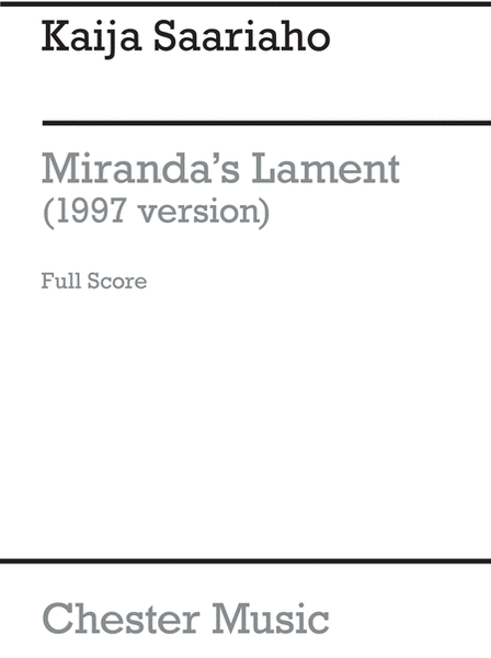 Miranda's Lament 1997