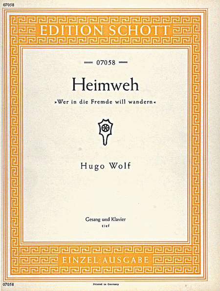 Heimweh Low Voice