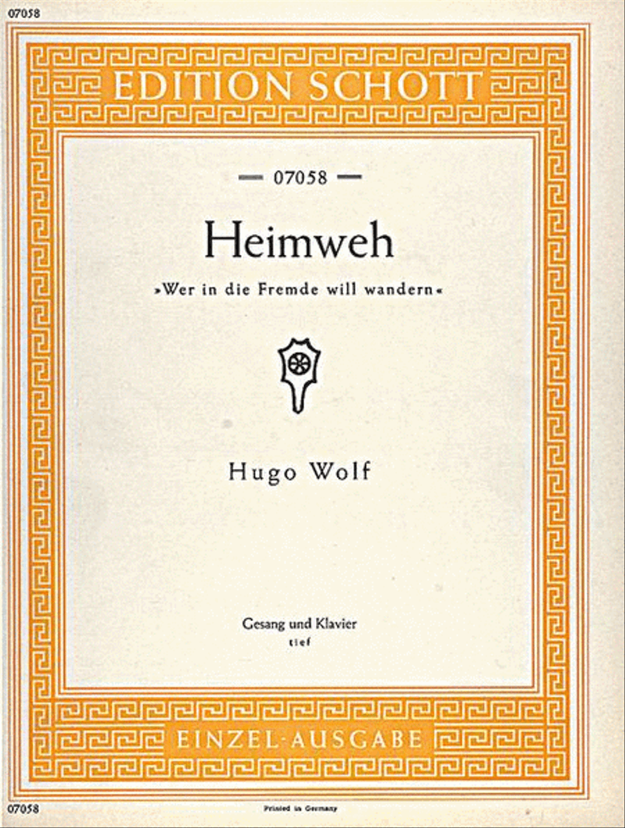 Heimweh Low Voice Low Voice scores gallery preview page 1