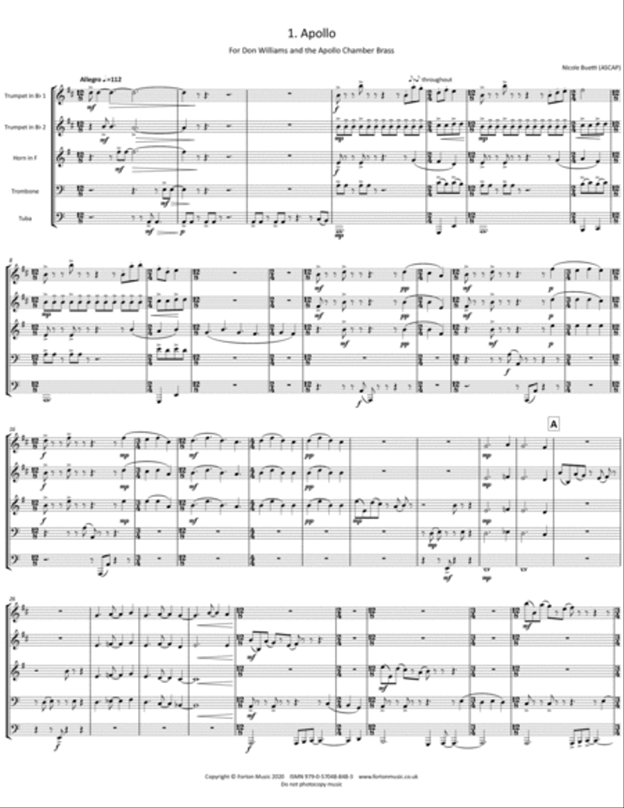Apollo Trumpet scores gallery preview page 2