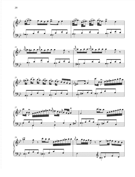 Sonata III B-flat major