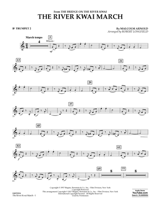 The River Kwai March - Bb Trumpet 2