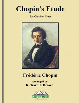 Chopin's Etude - Clarinet Duet