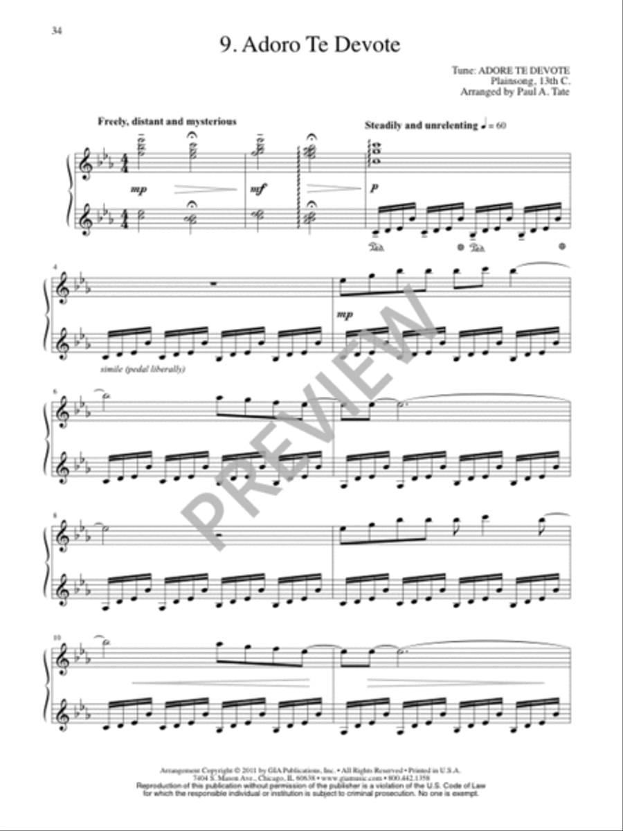 Seasons of Grace - Volume 4 Piano Solo scores gallery preview page 36