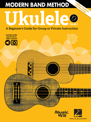 Book cover for Modern Band Method – Ukulele, Book 1