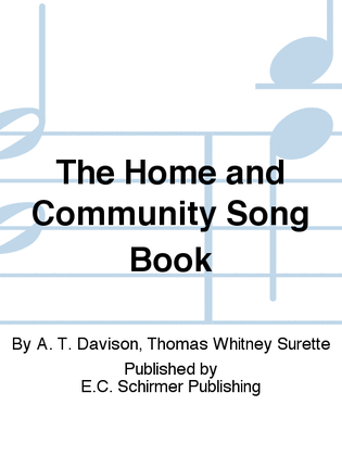 Book cover for The Home and Community Song Book