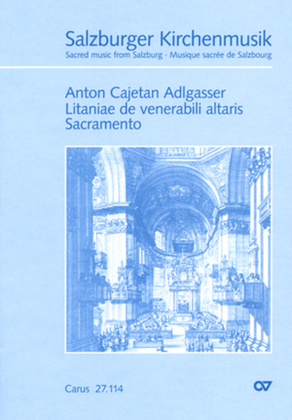 Litaniae de venerabili altaris Sacramento