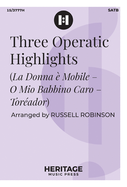 Three Operatic Highlights image number null