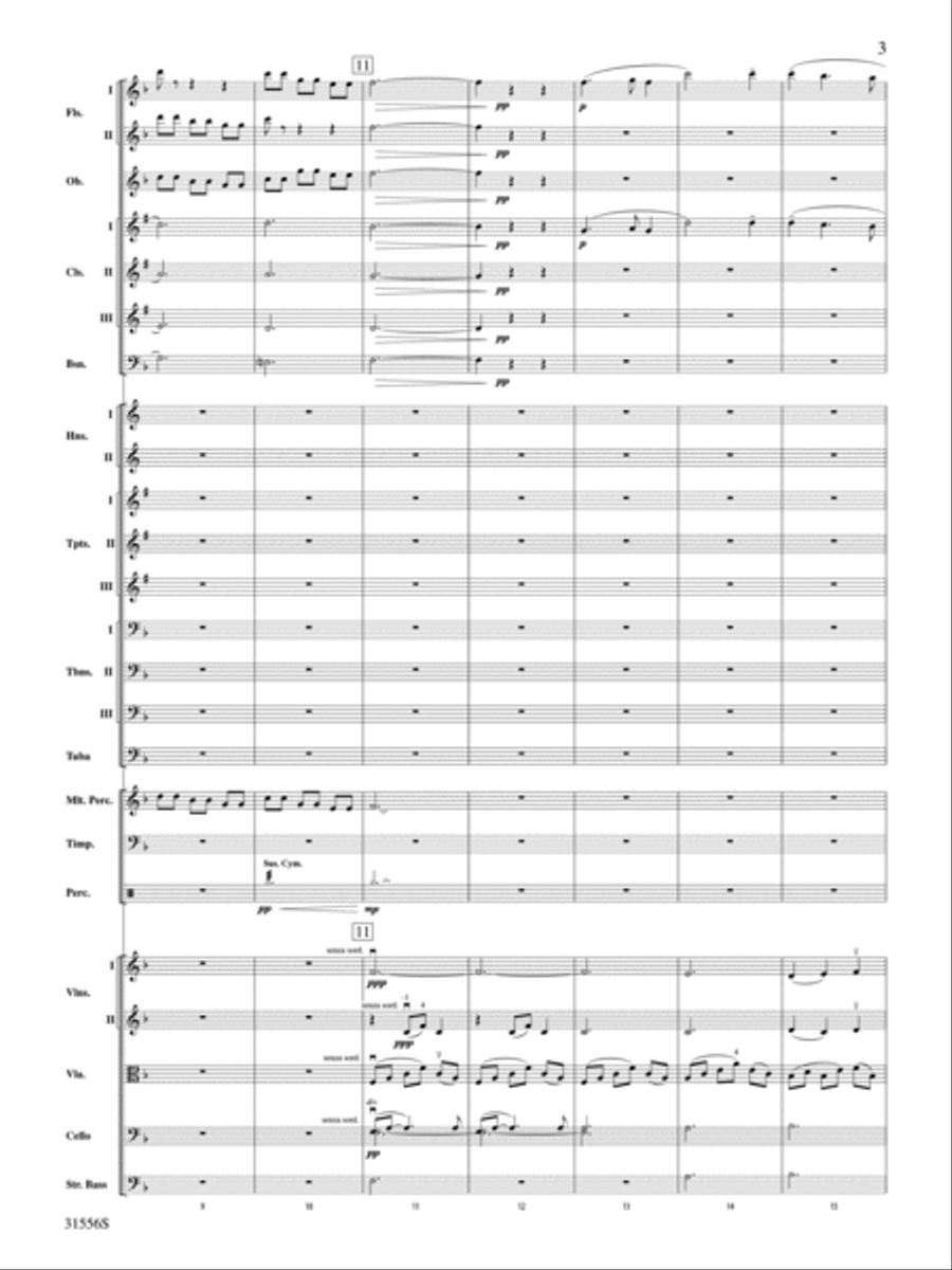 An Unending Legacy Full Orchestra scores gallery preview page 3