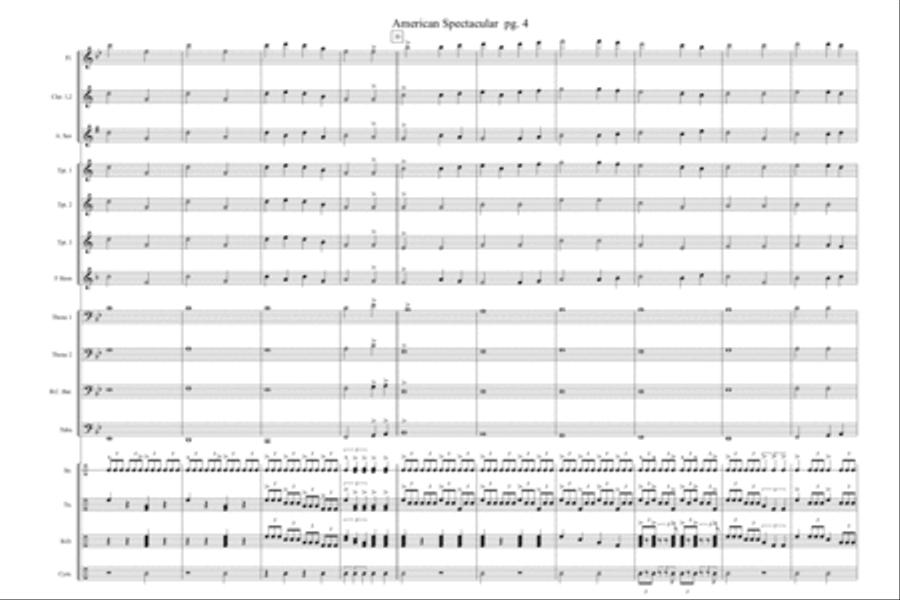American Spectacular Marching Band scores gallery preview page 5
