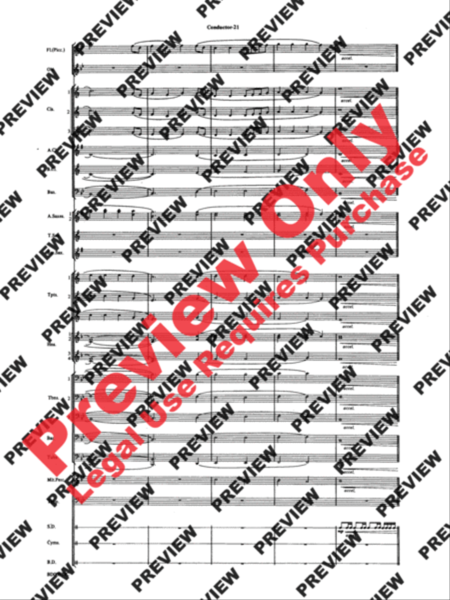 The Civil War Concert Band scores gallery preview page 23