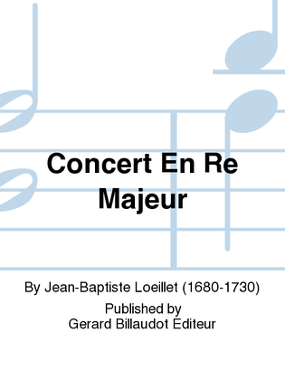 Concert En Re Majeur