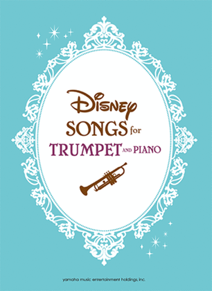 Book cover for Disney Songs for Trumpet and Piano/English Version