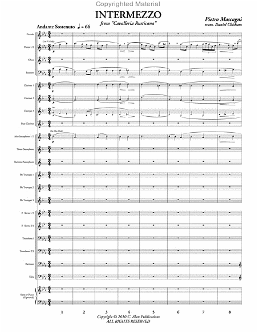 Intermezzo Concert Band scores gallery preview page 2