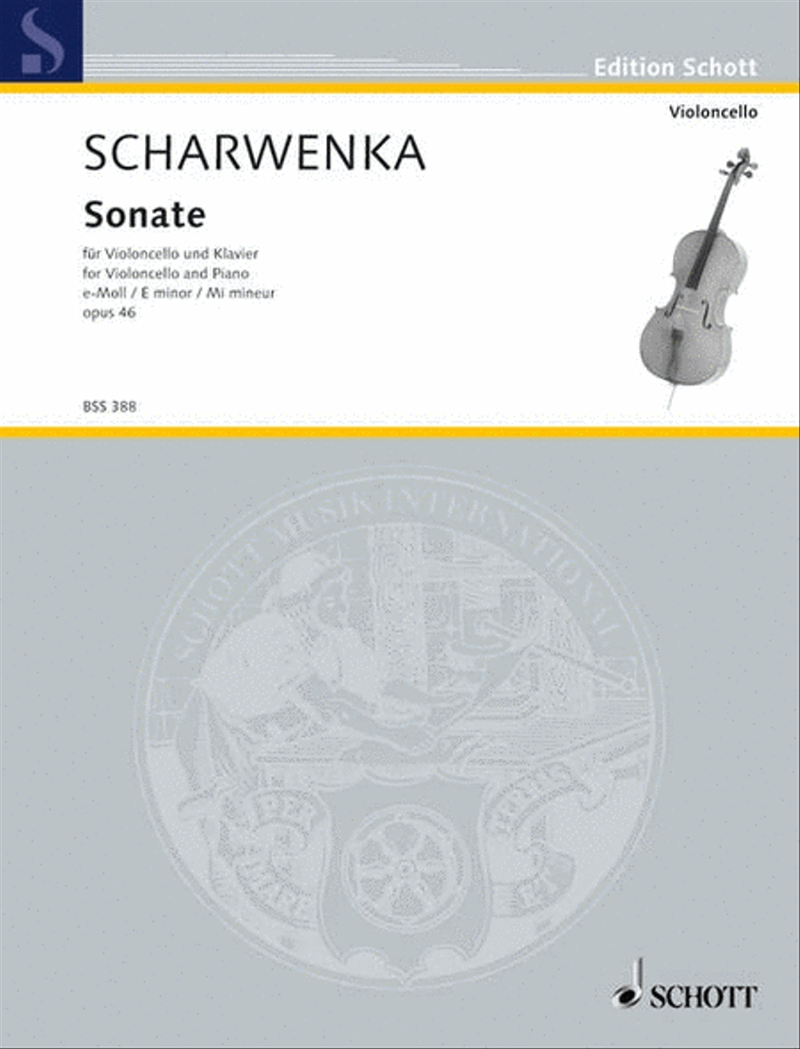 Sonata E minor Piano Accompaniment scores gallery preview page 1