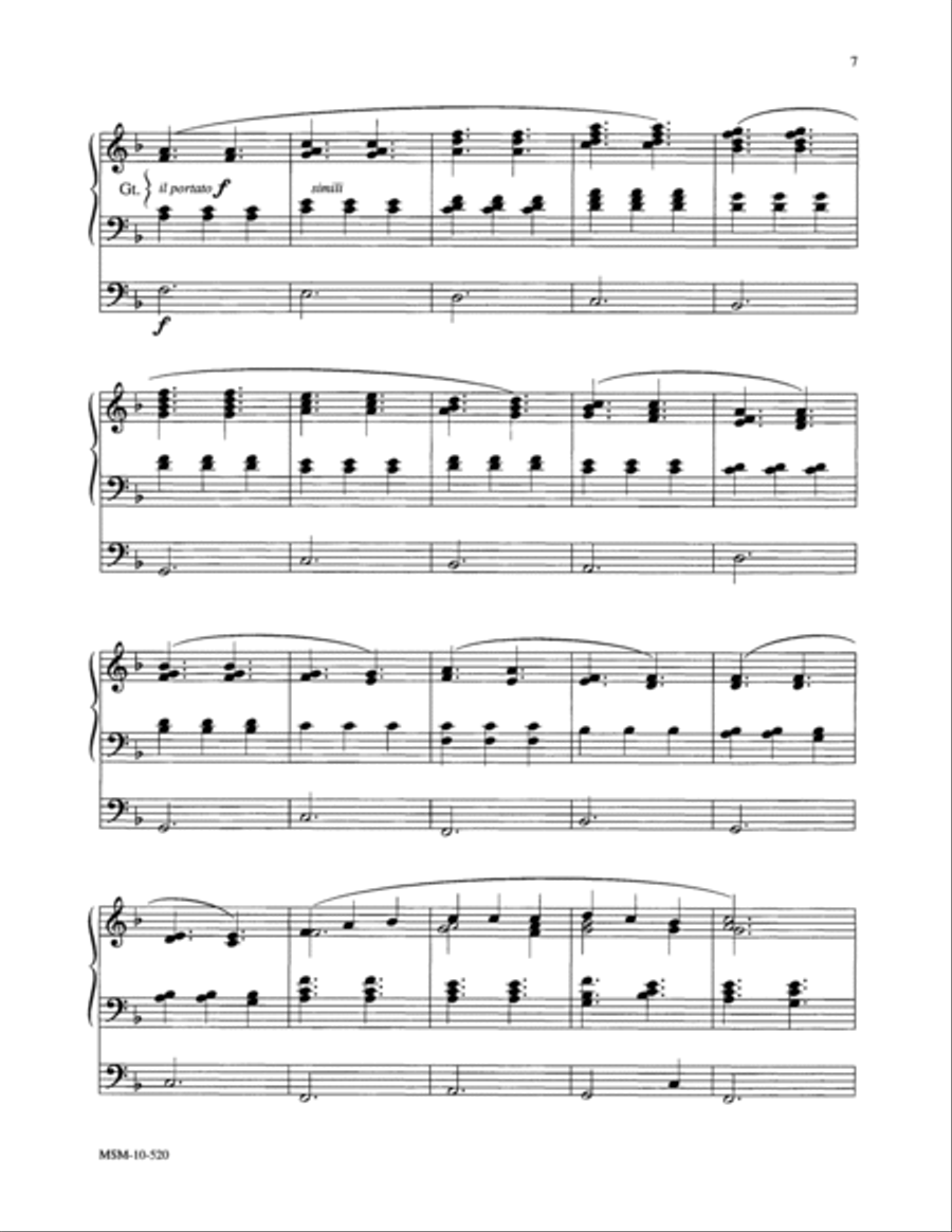 I Want to Walk as a Child of the Light Organ scores gallery preview page 6