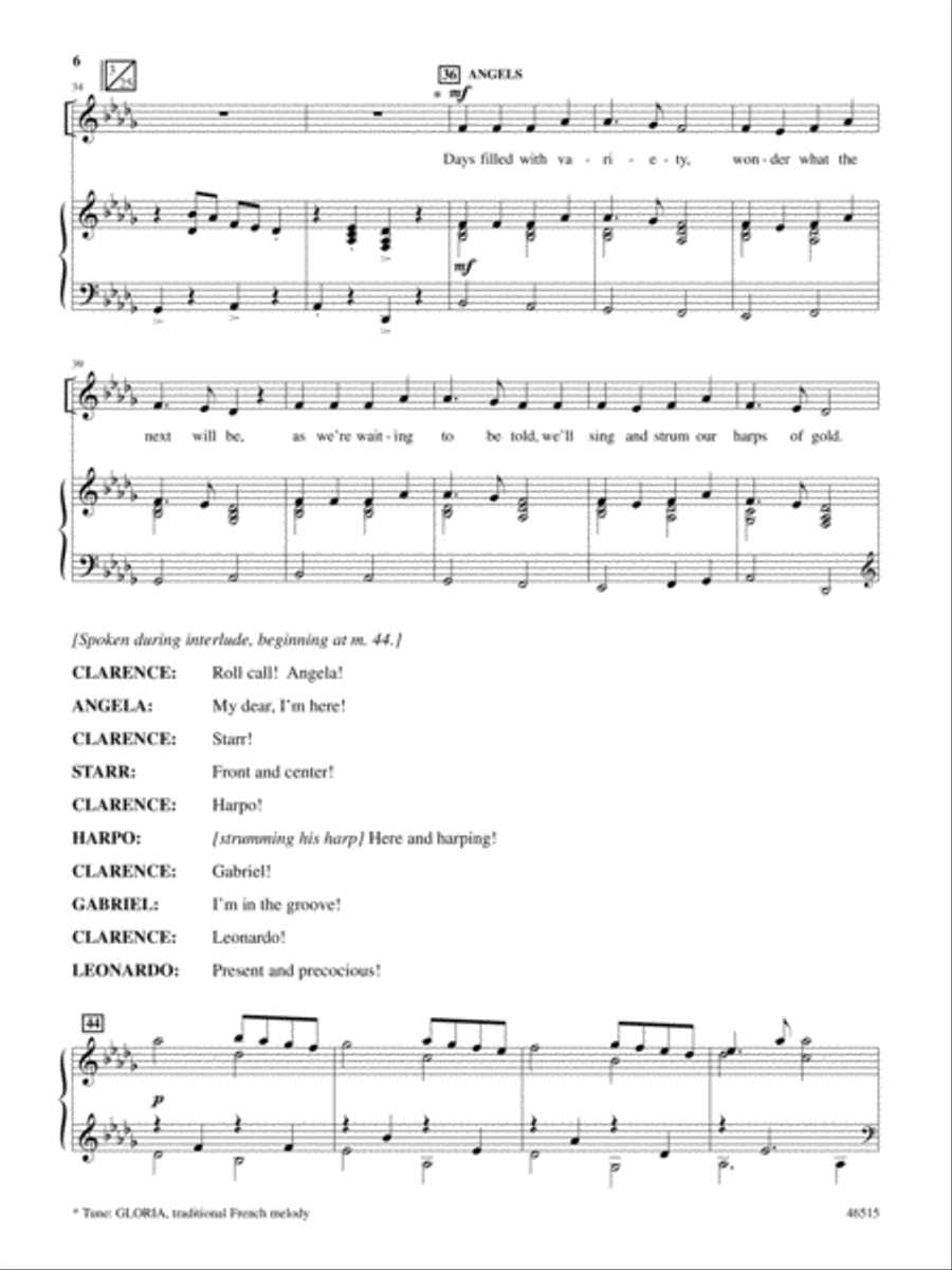 Out Standing in Their Field Choir scores gallery preview page 10