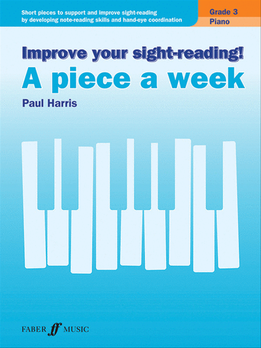 Improve Your Sight-Reading! Piano -- A Piece a Week, Grade 3 Piano Method scores gallery preview page 1