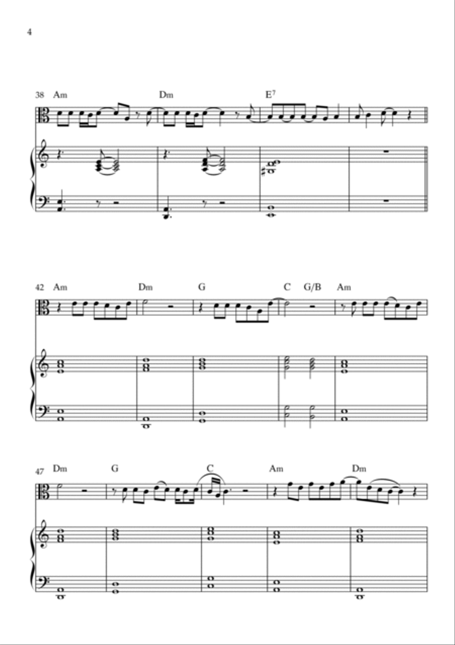 Flowers Viola scores gallery preview page 4