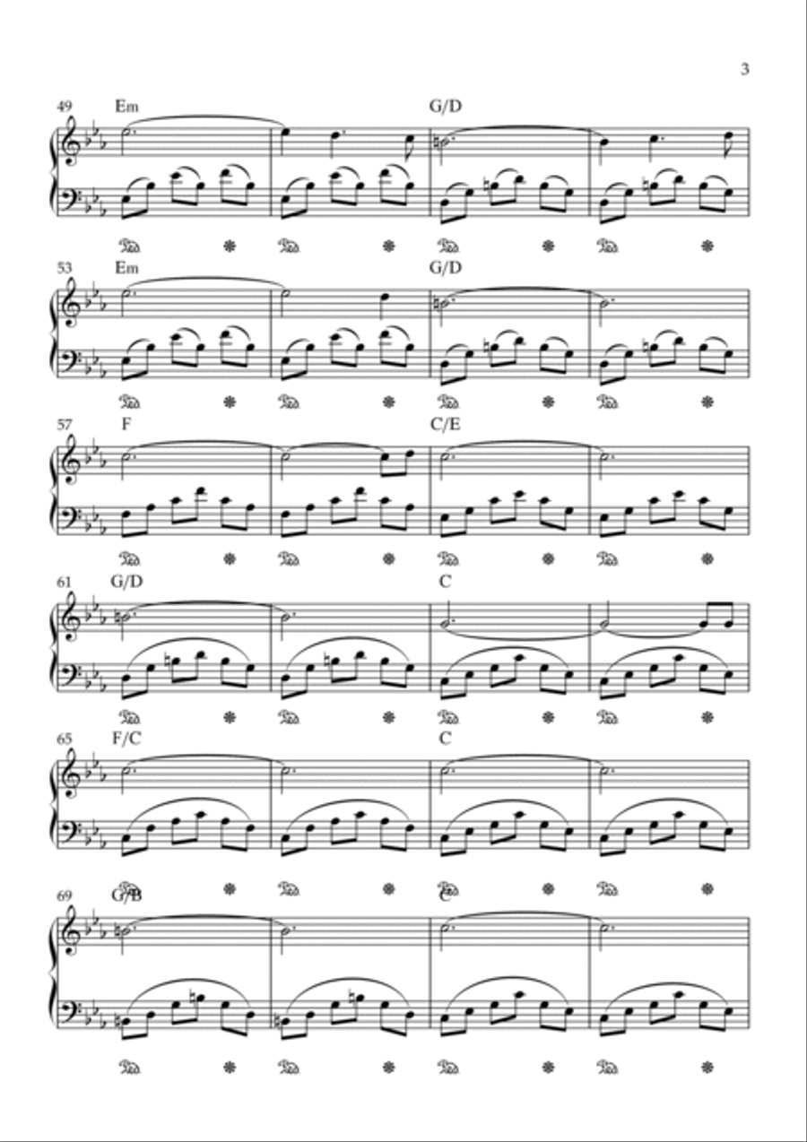 La Dispute La Dispute Piano Method scores gallery preview page 3