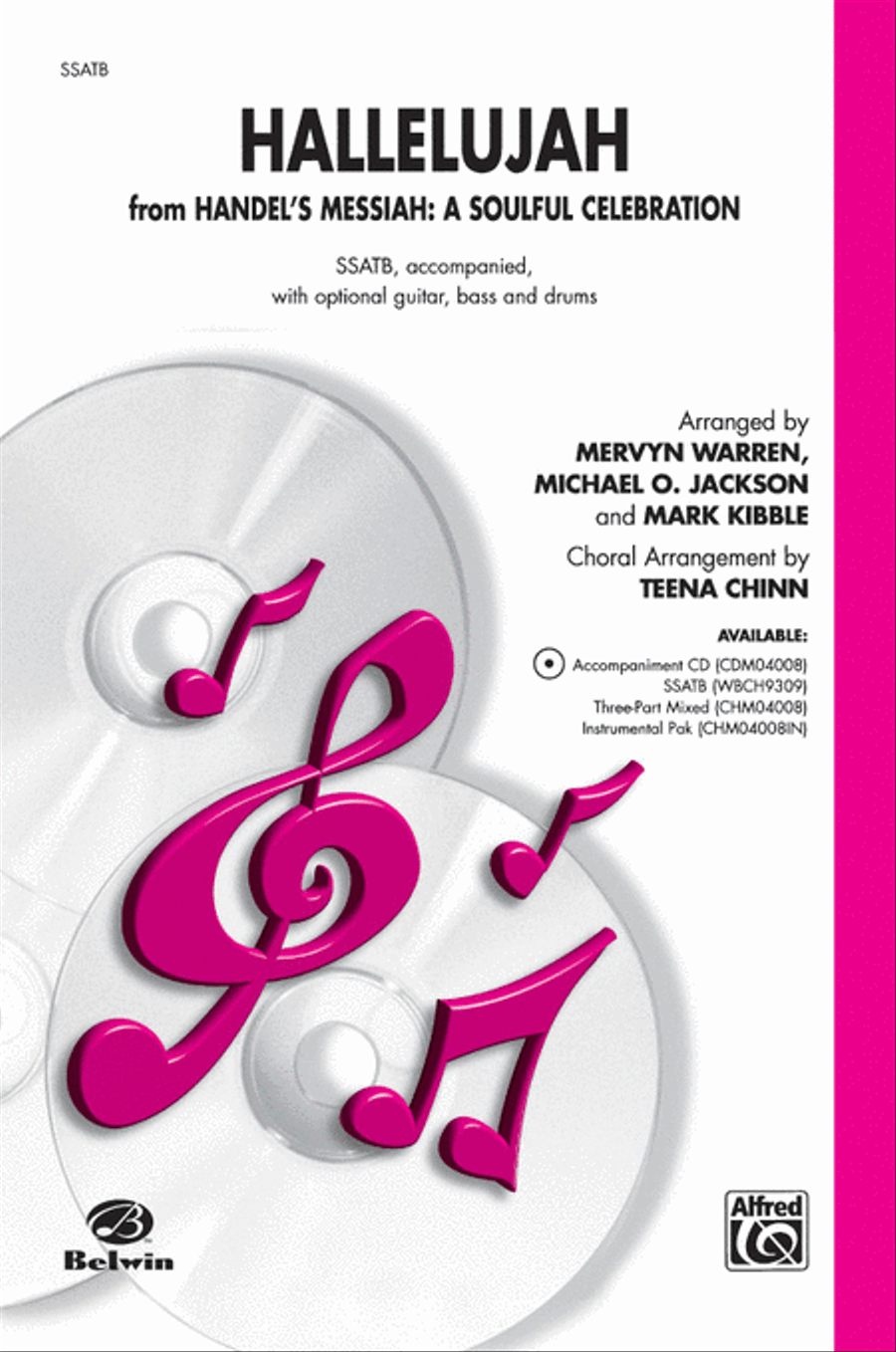 Hallelujah from Handels Messiah SATB SSATB scores gallery preview page 1