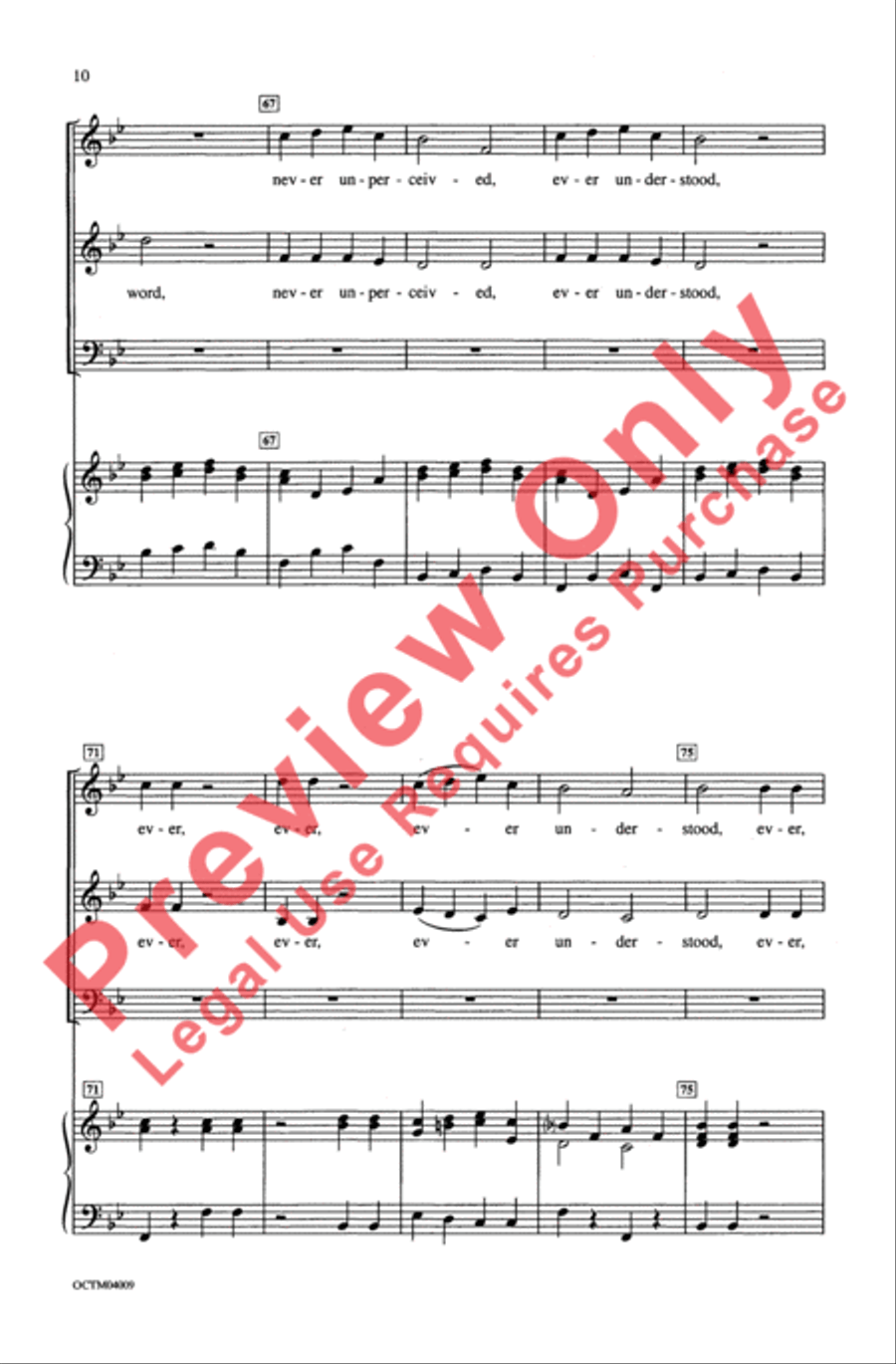 The Heavens Are Telling The Heavens Are Telling 3-Part scores gallery preview page 10