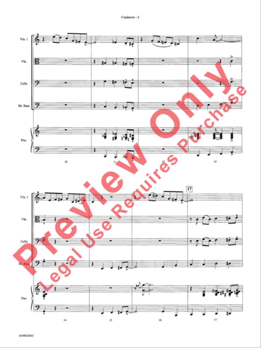 Don't Get Around Much Anymore String Orchestra scores gallery preview page 5