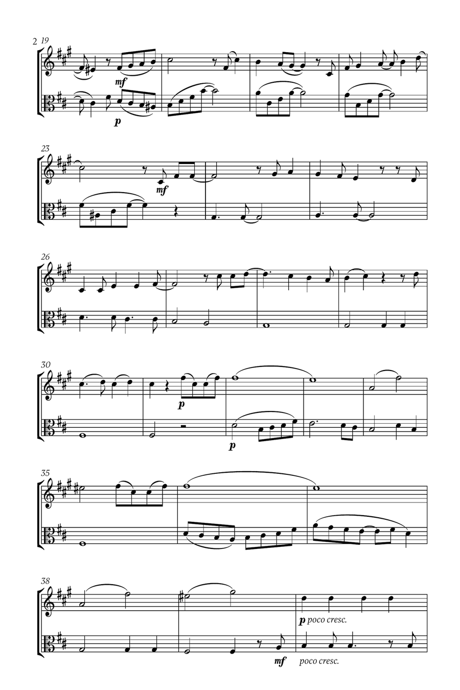 Mary, Did You Know? Horn scores gallery preview page 2