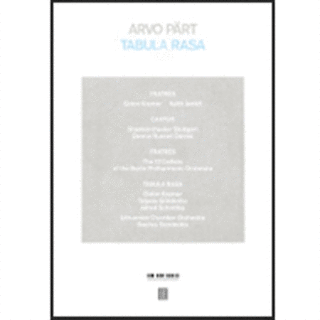 Arvo Part: Tabula Rasa (Deluxe