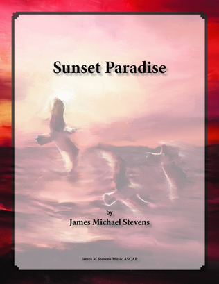 Book cover for Sunset Paradise - Piano Solo
