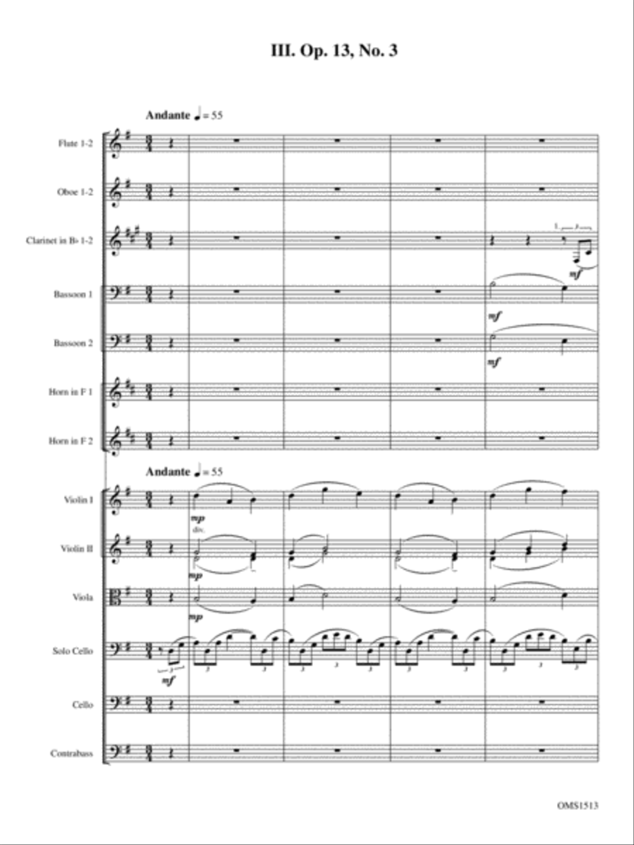 Three Orchestra Miniatures Orchestra scores gallery preview page 6