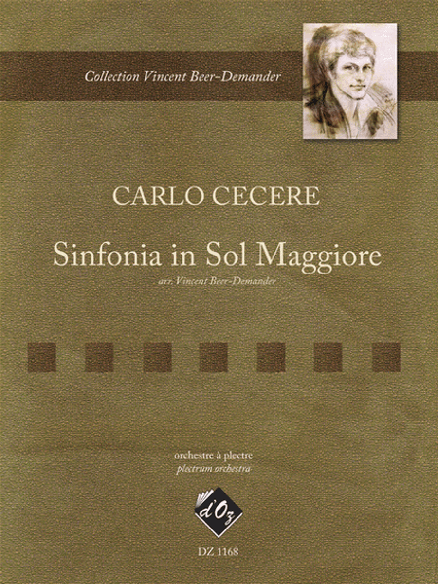 Sinfonia in Sol Maggiore Orchestra scores gallery preview page 1