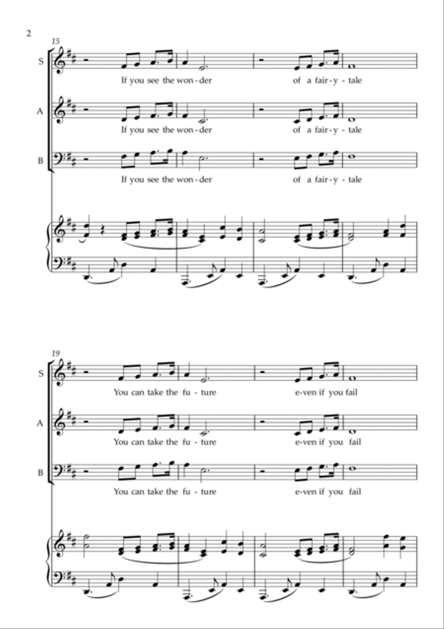 I Have A Dream 3-Part scores gallery preview page 3