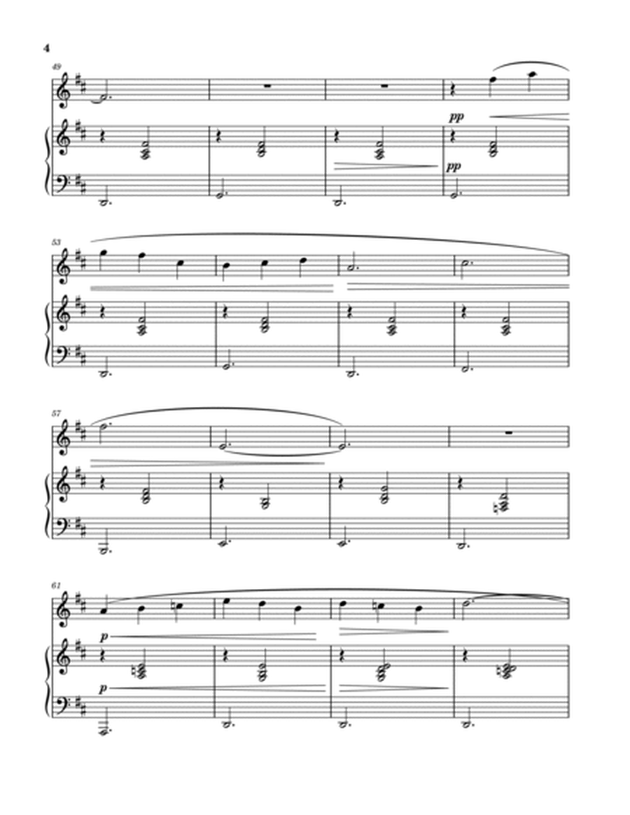 Gymnopédie No. 1 (Violin Solo and Piano) image number null