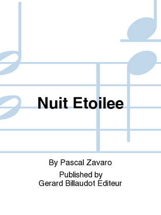 Book cover for Nuit Etoilee