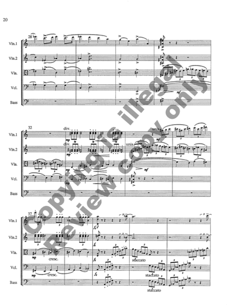 Concertino for Strings (Additional Full Score)