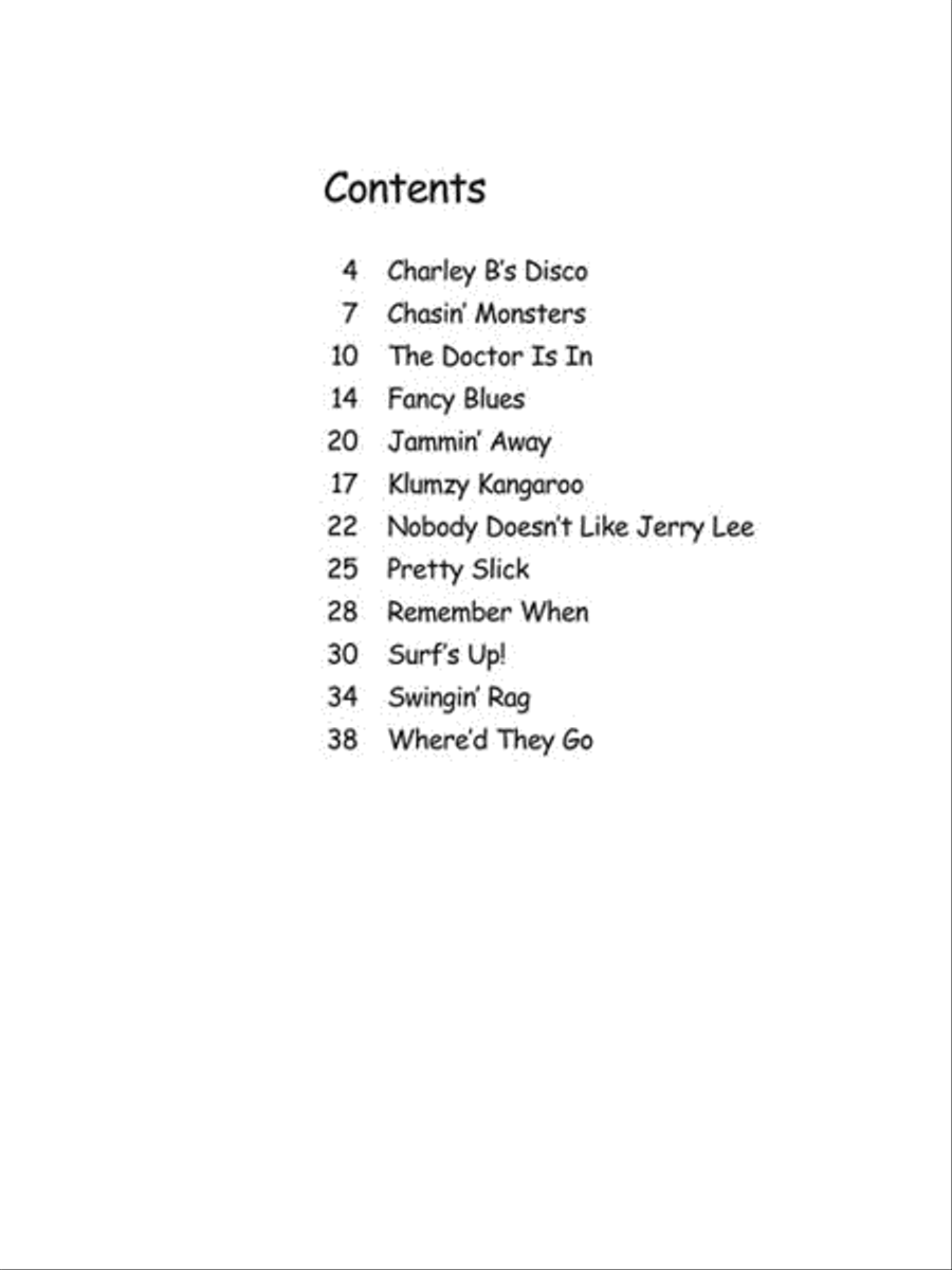 Blues, Jazz, Rock & Rags - Book 2 Piano Method scores gallery preview page 2