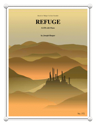 Refuge (SATB, piano)