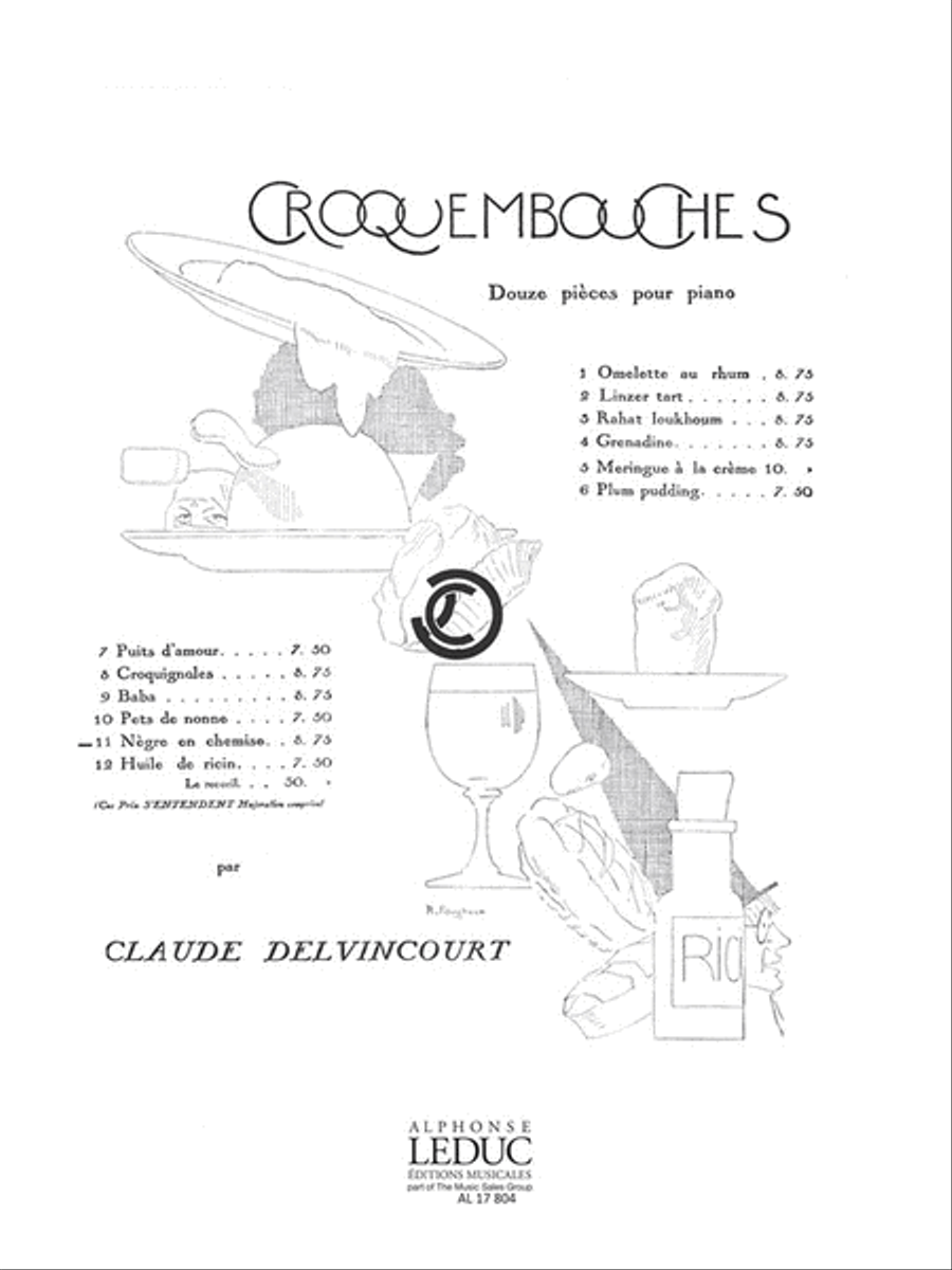 Croquembouches No. 11 - Negre en Chemise