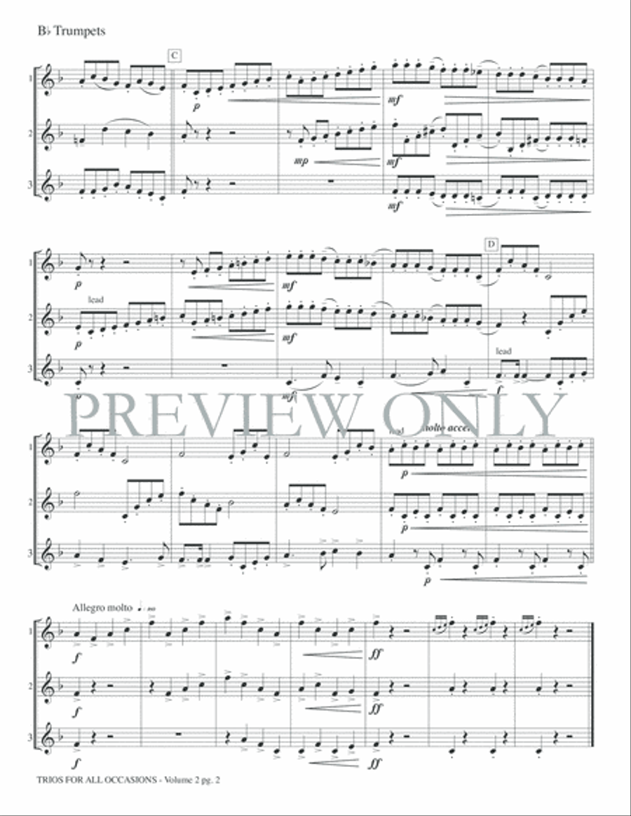 Trios for All Occasions Small Ensemble scores gallery preview page 4